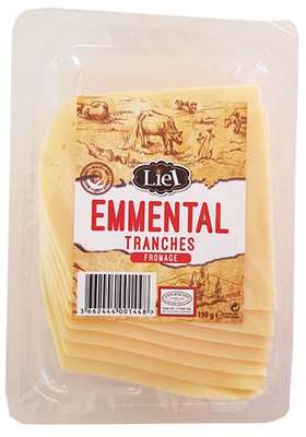 Emmental en tranches, Liel (x 8, 150 g)