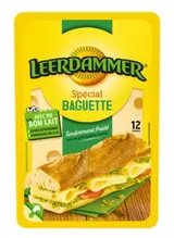 Fromage lait pasteurisé spécial baguette 27,5% MG, Leerdammer (x 12, 160 g)