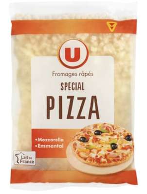 Mélange de fromages râpés Spécial pizza 25%MG, U (150 g)