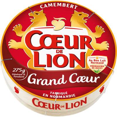 Camembert Grand Coeur, Coeur de Lion (275 g)