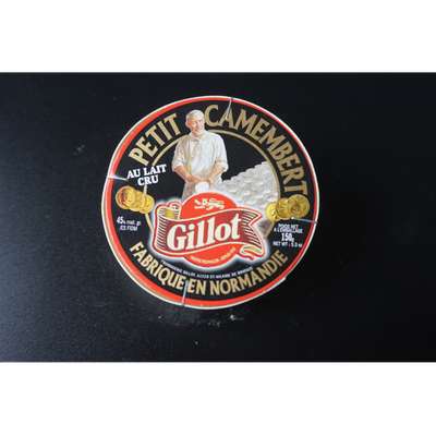 Petit camembert au lait cru, Gillot (150 g)