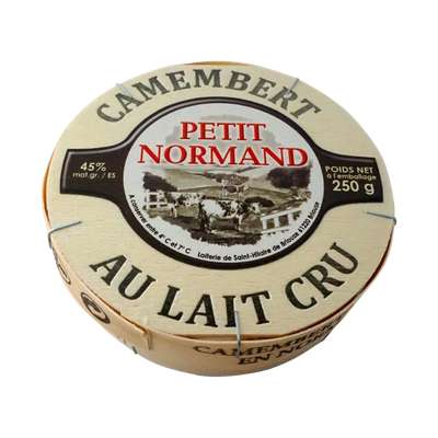 Camembert au lait cru, Petit Normand (250 g)
