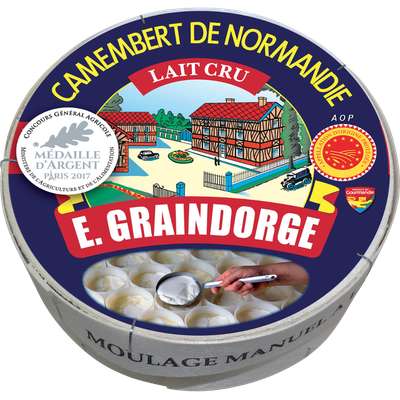 Camembert de Normandie au lait cru AOP, Graindorge (250 g)