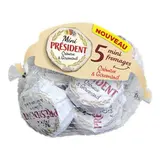 Sachet de 5 Mini Fromages 29% MG, Président (5 x 150 g)