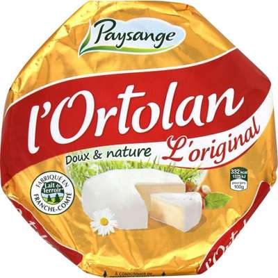 L'Ortolan Original, Paysange - Fromagerie Milleret (250 g)