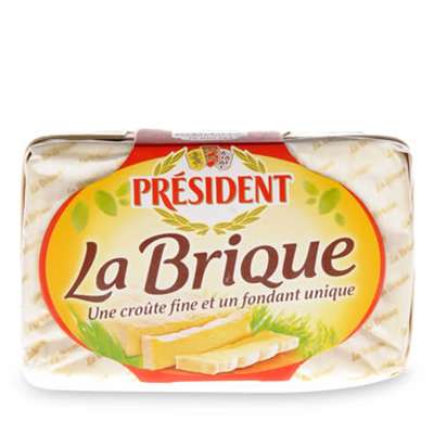 La Brique au lait de vache 60% mg, Président (200 g)