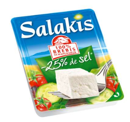 Fromage de brebis -25% de sel, Salakis (180 g)