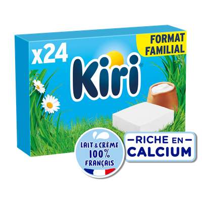Fromage fondu, Kiri (x 24 portions, 432 g)