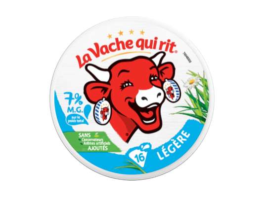 Fromage fondu en portions 7% MG, Vache qui Rit (x16, 267 g)