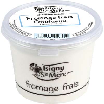 Fromage frais onctueux 8% MG, Isigny Sainte Mère (500 g)