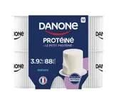 Le petit suisse nature protéiné, Danone (12 x 60 g)