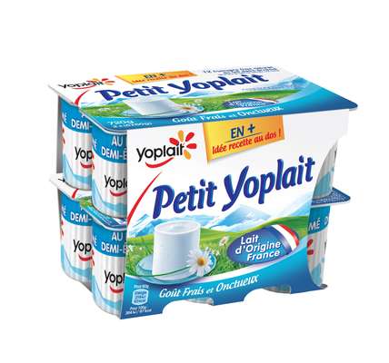 Petit Yoplait nature 3,8% MG (12 x 60 g)