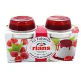 Faisselle Coulis de Framboise, Rians (2 x 120 g)