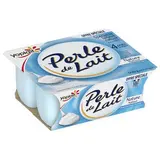Perle de lait nature, Yoplait (4 x 125 g)