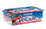 Yaourt velouté aux fruits rouge, Danone (8 x 125 g)