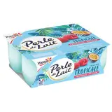 Perle de lait framboise & passion, Yoplait (4 x 125 g)