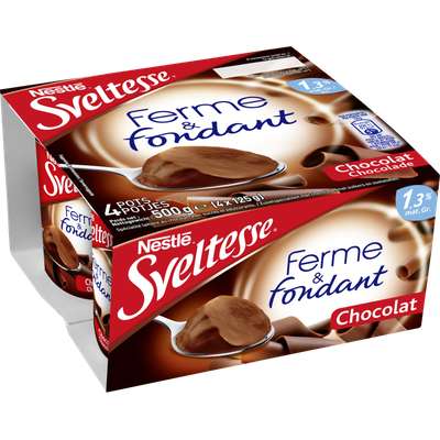 Sveltesse au chocolat, Nestlé (4 x 125 g)