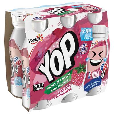 P'tit Yop Framboise, Yoplait (6 x 180 g)