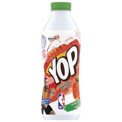 Yaourt à boire fraise, Yop (825 g)