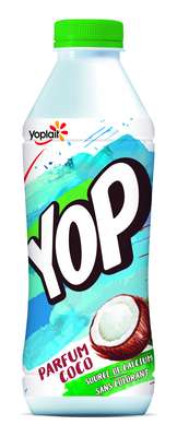 Yaourt à boire coco, Yop (825 g)