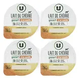 Yaourt au lait de chèvre à la vanille, U (4 x 125 g)