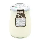Yaourt entier au lait du jour noix de coco, La Ferme du Manège (180 g)
