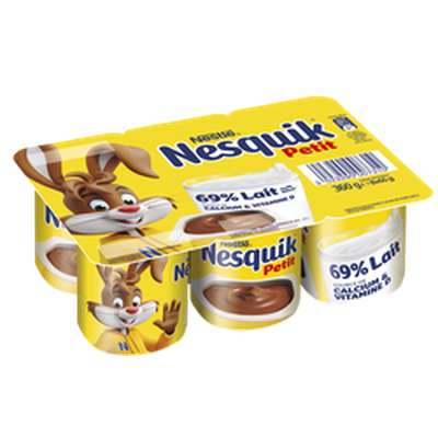 Crème dessert chocolat, Nesquik Petit (6 x 60 g)
