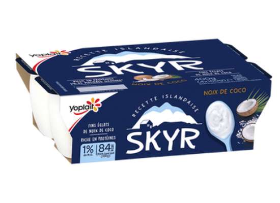Skyr à la noix de coco, Yoplait (4 x 100 g)