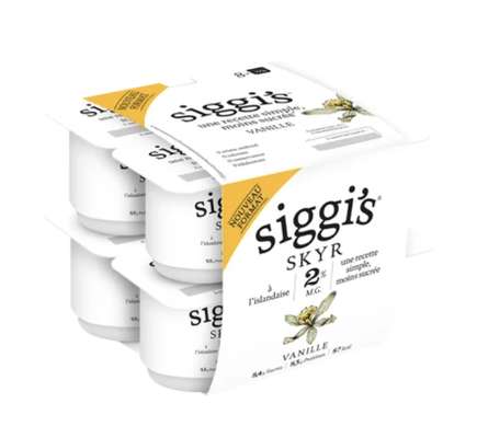 Skyr vanille, Siggi's (8 x 100 g)