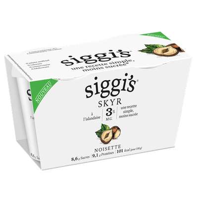 Skyr noisette, Siggi's (2 x 140 g)