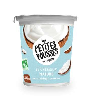 Brassé de coco fermenté Nature BIO, Les Petites Pousses (350 g)