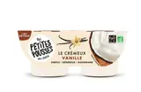 Brassé de coco fermenté Vanille BIO, Les Petites Pousses (x 2, 200 g)