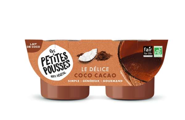 Plaisir de coco Cacao BIO, Les Petites Pousses (x 2, 180 g)