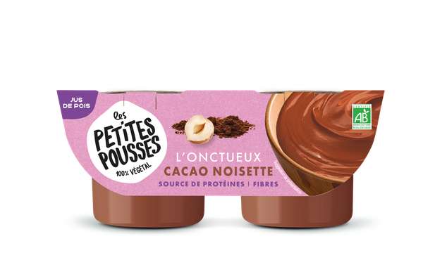 L'Onctueux cacao et noisettes BIO, Les Petites Pousses (x 2, 180 g)