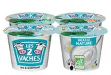 Yaourt nature BIO, Les 2 vaches (4 x 115 g)