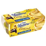 Crème aux Oeufs Vanille, La Laitière (4 x 100 g)