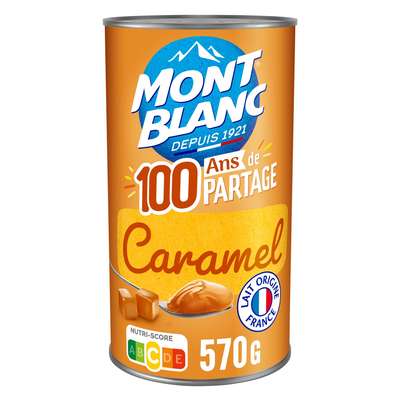 Crème dessert caramel, Mont blanc (570 g)