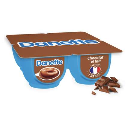 Danette chocolat au lait (4 x 125 g)