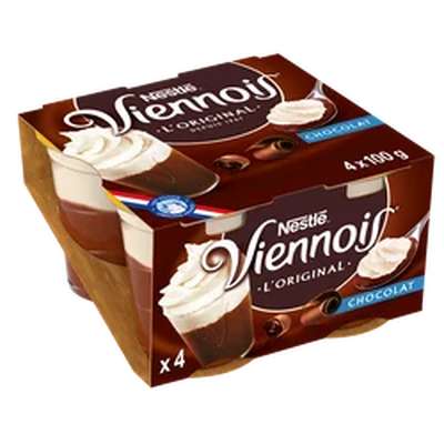 Le Viennois au chocolat, Nestlé (4 x 100 g)