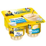 Riz au lait nature, La Laitière (4 x 115 g)