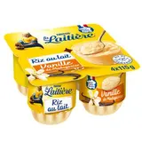 Riz au Lait Vanille, La Laitière (4 x 115 g)