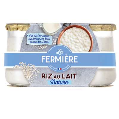 Riz au lait, La Fermière (2 x 160 g)