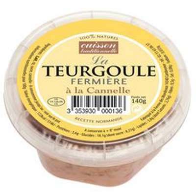 Dessert de riz au lait cannelle, La teurgoule de Cambremer (140 g)
