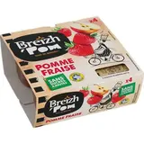 Compote pomme fraise, Breizh'Pom (4 x 100 g)