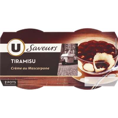 Tiramisu, U (2 x 90 g)