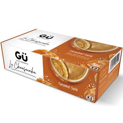 Cheesecake caramel au beurre salé, Gü (2 x 92 g)
