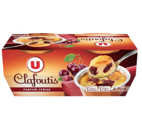 Clafoutis aux cerise, U (4 x 85 g)