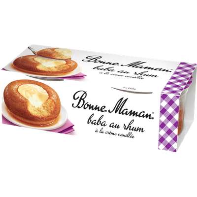 Baba au rhum, Bonne Maman (2 x 140 g)