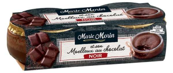 Moelleux au chocolat noir, Marie Morin  (2 x 120 g)