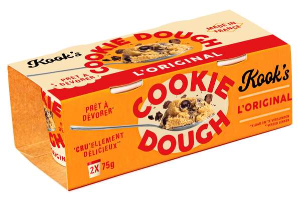 Cookie dough original, Kook's (2 x 75 g)
